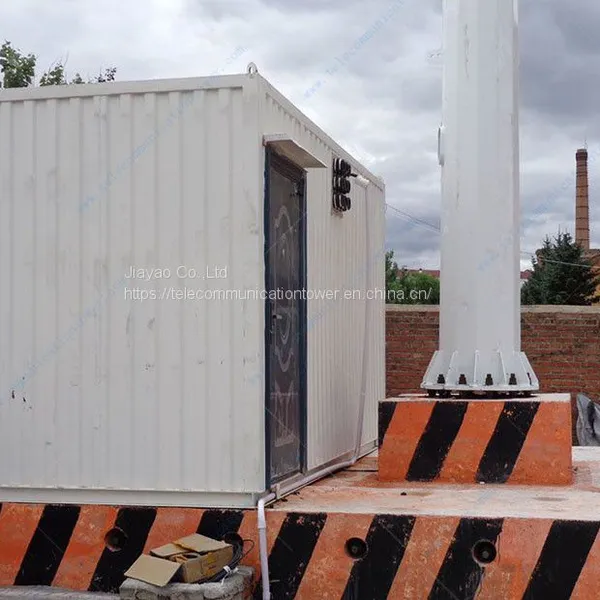 30 Meter Monopole Painting Coating Wifi Tower