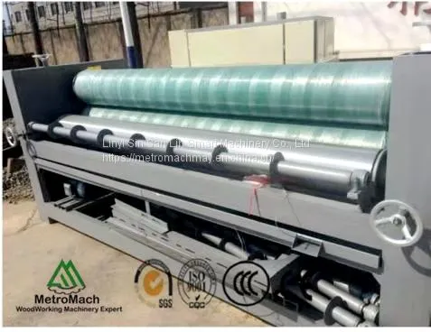 Woodworking Plywood Core Veneer Glue Spreader Coating Machine photo-4