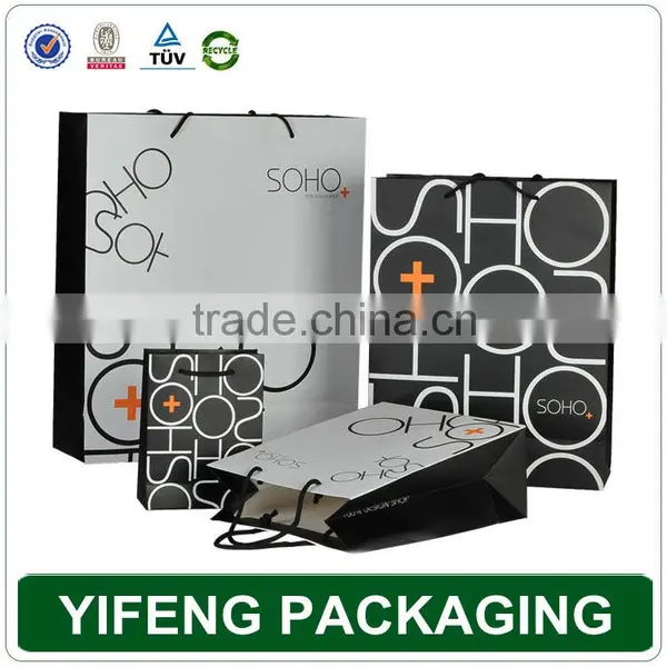 Personalized Custom Art Paper Gift Paper Bag With Printing Logo photo-5