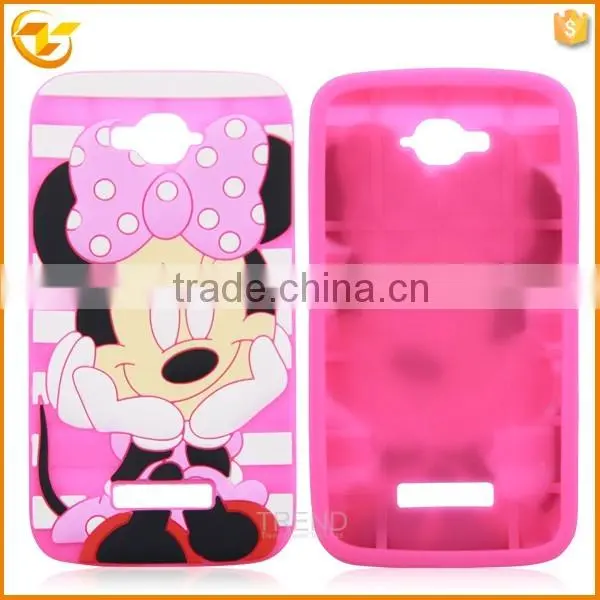 Hot Selling Cute Silicon Soft Cover Case for Alcatel One Touch Pop c7 photo-5