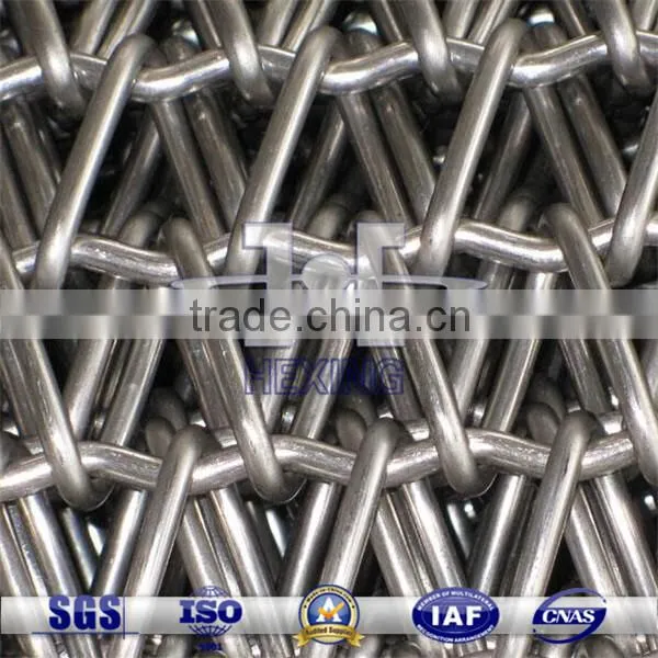 Anti-high Temperature Stainless Steel Conveyor Belt(ISO9001-2008)