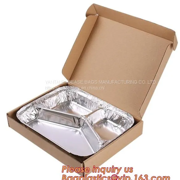 Airline Disposable Aluminium, Aluminum Foil Container for Food Packaging, Kitchenware, Tableware, Disposable, Takeaway photo-4