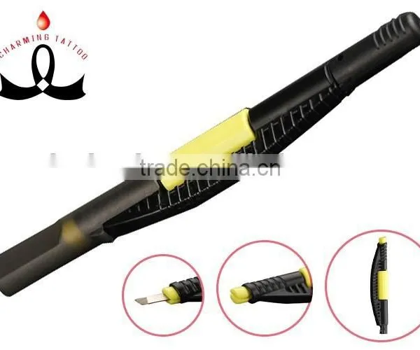 Classical Style Embroidery Tattoo Manual Pen / Disposable Microblading Eyebrow Pen photo-4
