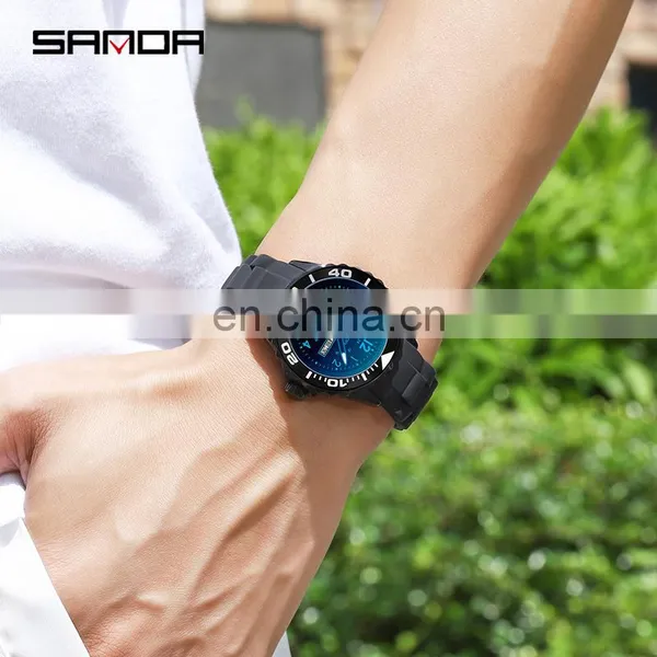 Sanda 1053 Designer Women Quartz Wrist Watch Resin Strap Luminous Waterproof Fashion Analog Watches Ladies photo-5
