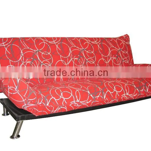 Fabric Convertible Handrest Sofa Bed photo-6