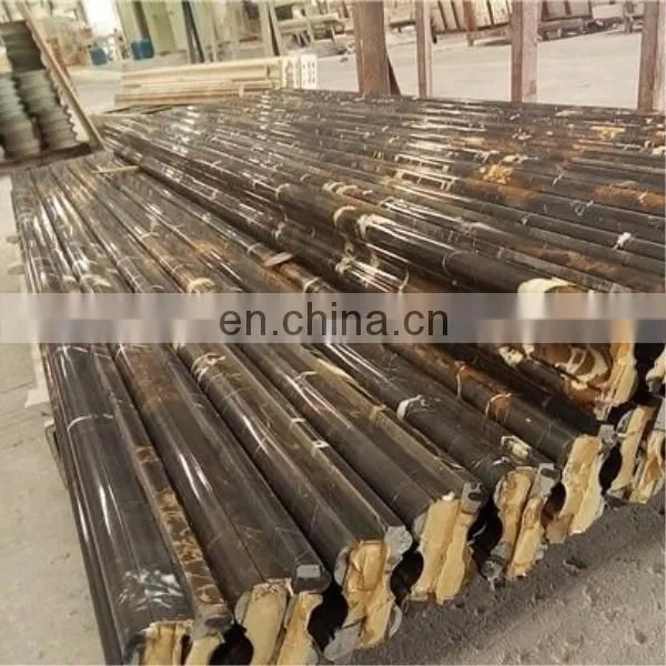 Black Portoro Marble Base Marble Boulding Border photo-2