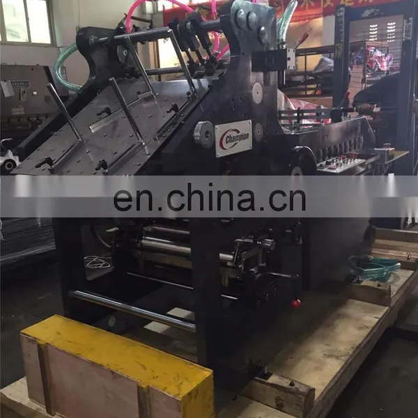 ZF150 A8 A9 A10 Automatic Pocket Catalog Catalogue Envelope Forming Making Machine photo-2