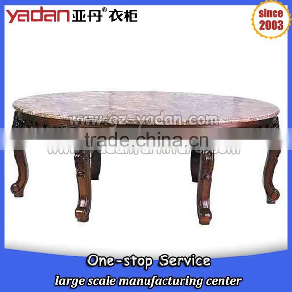 Heavy Duty Marble Coffee Table, Sofa Center Table,high End Wooden Tea Table With Drawers Quality Choice photo-6