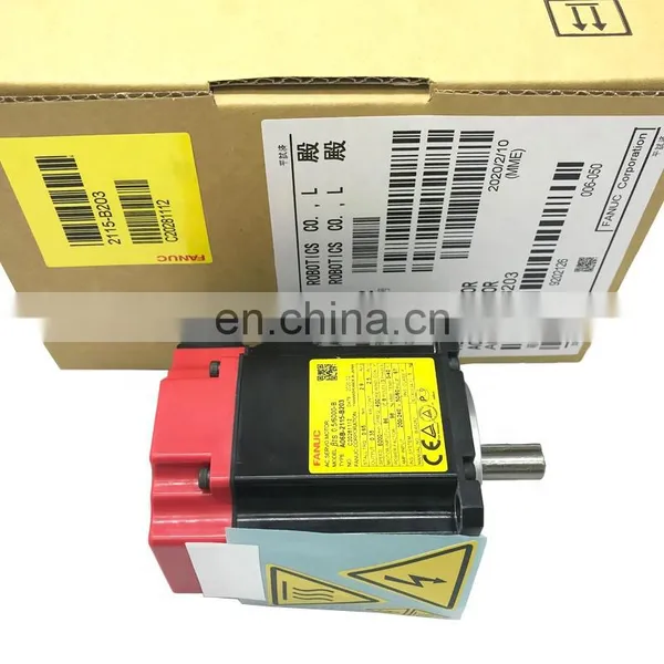 Em grande estoque, motor servo CA Fanuc A06B - 2115 - B203 original e novo photo-3