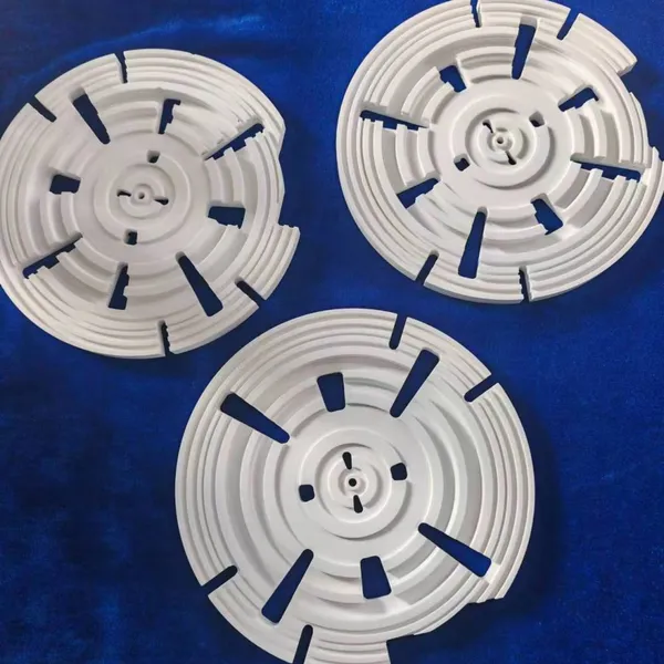 Micro Porous Ceramic Suction Cup, Semiconductor Vacuum Suction Cup, Silicon Carbide Alumina Dense Ceramic Turntable Suction Cup photo-3