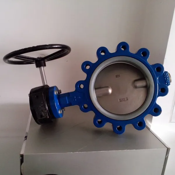 DIN3354 Design 10 Inch PVC Butterfly Valve photo-2