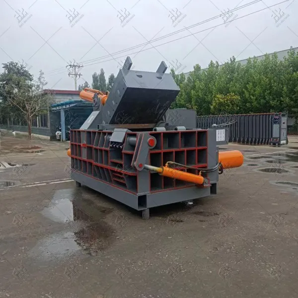 Portable Scrap Metal Baler for Auto Shops - 1200x800mm Chamber Size