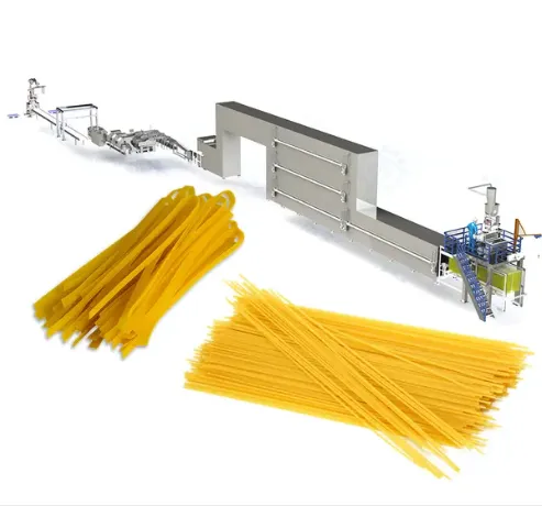 Full Automatic Industrial 100kg Per Hour Pasta Spaghetti Macaroni Production Line photo-2