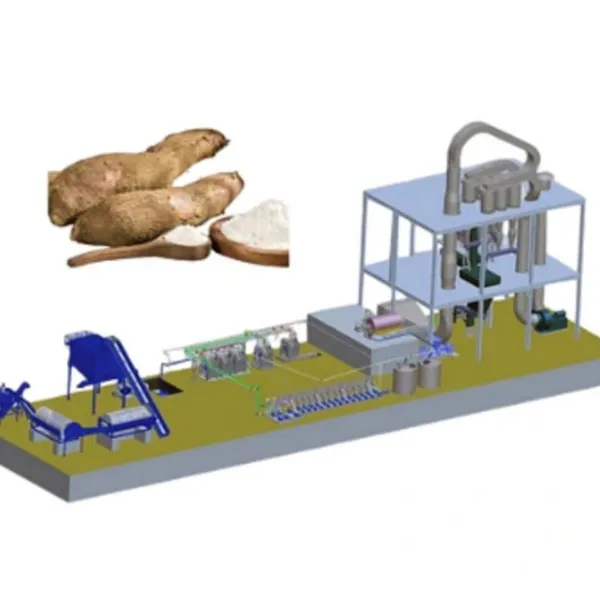 Cassava Starch Yam Starch Processing Machine Production Line