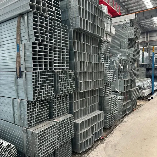 Galvanized Iron Square Tube 2x2 Galvanized Square Tubing Welded Steel Pipe 60x80 Galvanized Rectangular Steel Tube photo-4