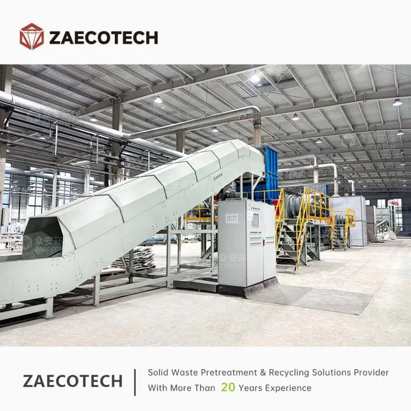 Windmill Blades Recycling Shredder Machine for Disposal of Wind Turbine Blade Waste System photo-2