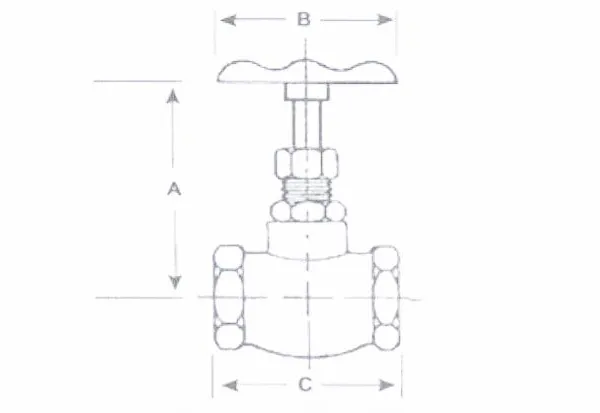 CONTROL LINE Ball Valve 372001-01 Brass Manual Ball Valve photo-2
