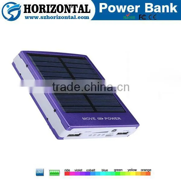 New Energy Friendly Portable Power Bank 1000mAh Universal Solar Power Bank for Laptop photo-5