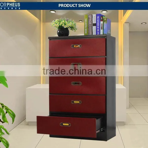 Orpheus Household Cabinet Furniture New 2016 Red Cabinet Modern Fashion Chest Of Drawer Cabinet photo-2