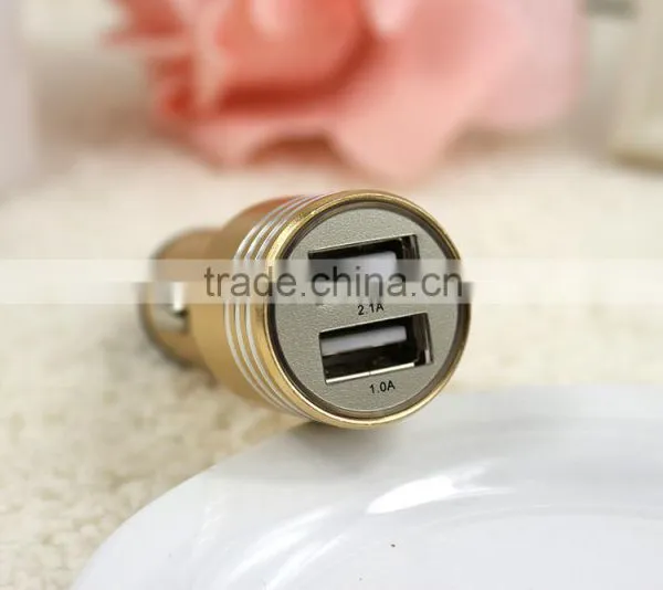 Hot Selling Car Accessories Usb Car Charger Colorful Automatic Mobile Phone Car Charger 2016 photo-4