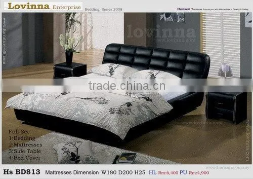 Leather Bed