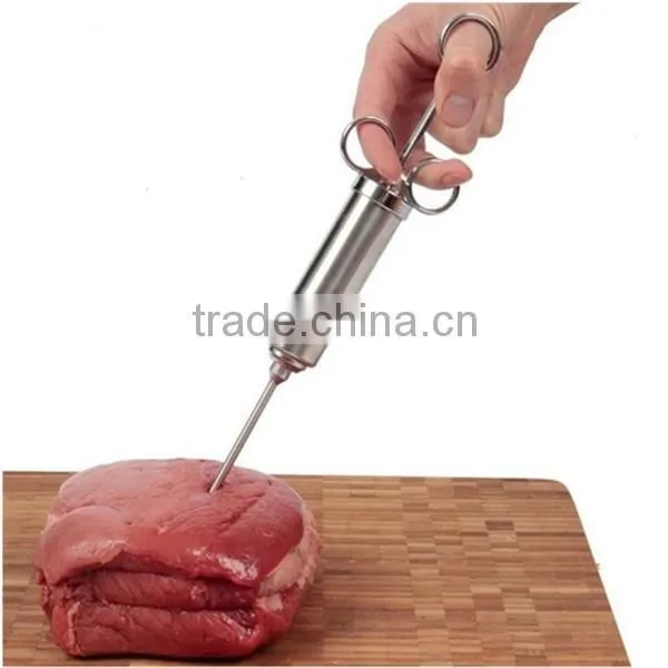 Stainless Steel Barbecue Meat Injection Needle photo-2