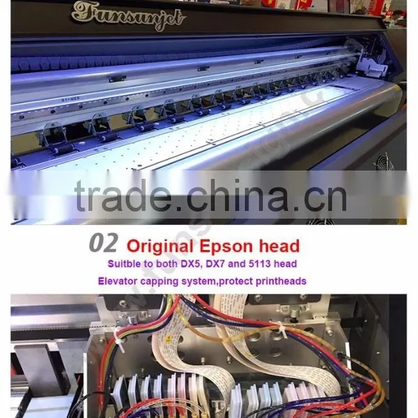 China Top Brand FunsunJet FS1700K 1.7m Sublimation Dx5 Printer photo-3