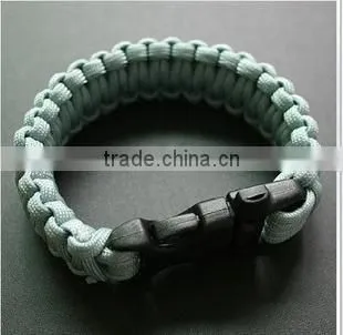 Fashion Stainless Steel Gold Clasp 550 Custom Paracord Bracelet photo-4