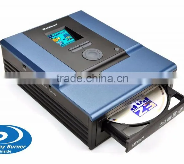 Stand-alone Photo / Video / Music Backup Blu-ray Burner With Viewer
