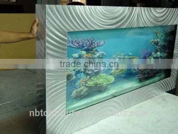 NEW ALUMINUM WALL HANGING AQUARIUMS,WALL-MOUNTED FISH TANK photo-2