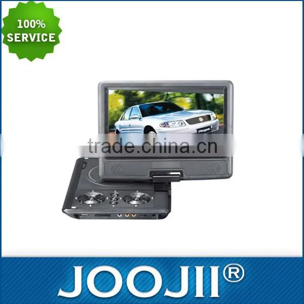 9" Inch Portable Dvd/vcd/cd With tv Tuner Including USB and Memory Slots Full Function Remote Control Portable Dvd Player