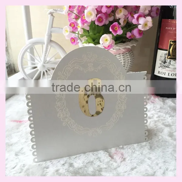 Number Card Wedding Decoration Place Card Holder ZK-92 photo-2