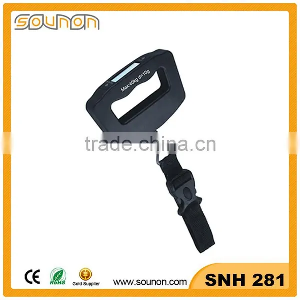 Sounon Hot Selling Digital Luggage Scale With Hook or Strap photo-2