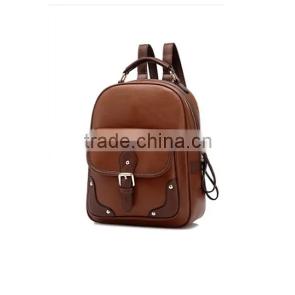 Fashion PU Women Backpack With Good Quality photo-3