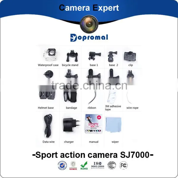 China Wifi Underwater Sj7000 Sport Mini Camera Action photo-6