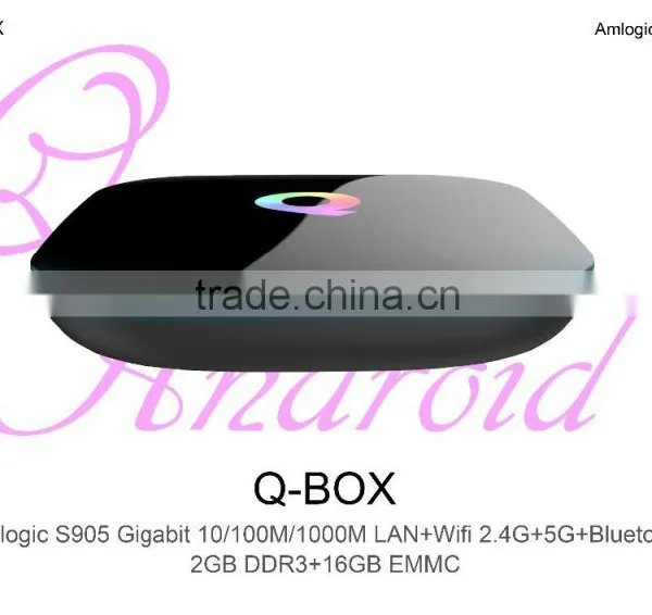 Vensmile 2016 Best Selling Products Q Box Android 5.1 Amlogic S905 Quad Core 16gb Amlogic S905 tv Box photo-6