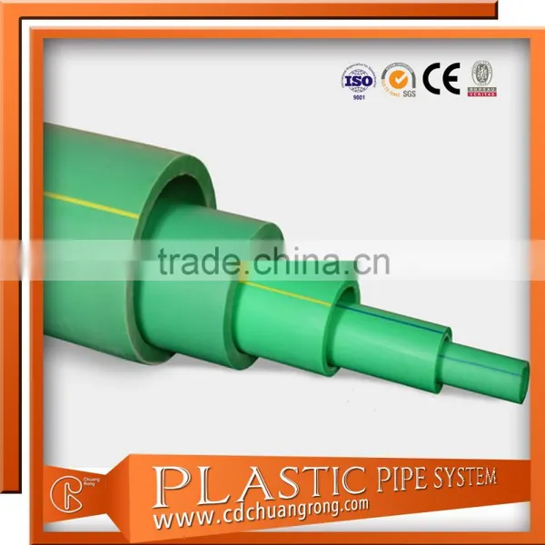 Plastic Hot and Cold Water System PPR Pipe photo-6