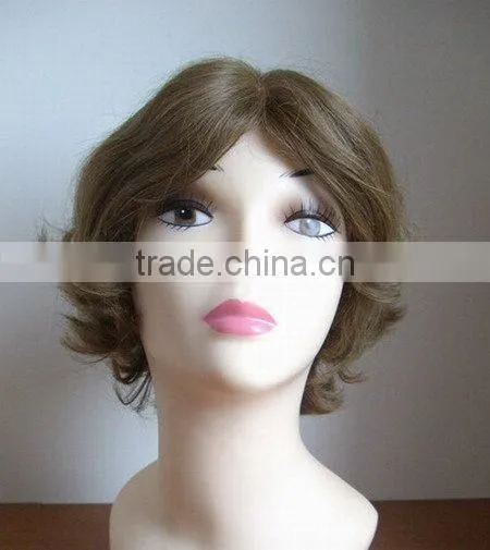 Short Curly Bob Wigs for Asian Women photo-2