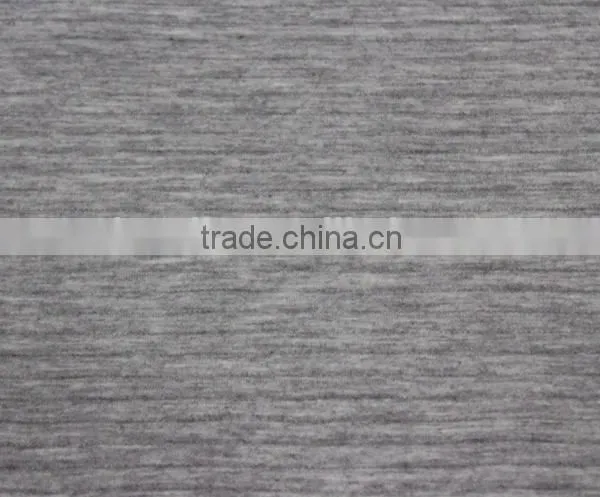 80 Cotton 20 Polyester Knitting Jacquard Air Layer Fabric photo-3