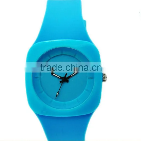Top Selling Silicone Ultrathin Watch Cheapest Promotion Plastic Watch photo-3