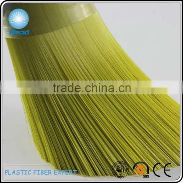 Flaggable PET Yarn for Brooms Brilliant Color and Good Bend Recovery photo-5