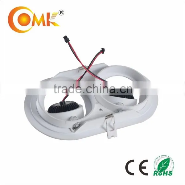 Innovative Double Heads Multi-angel Adjustable COB Spot Light photo-2