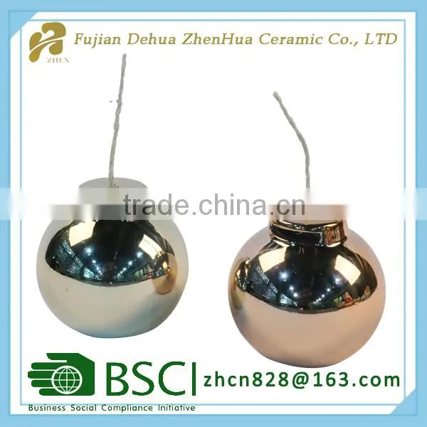 Ceramic Small Hand Grenade Design Coin Bank