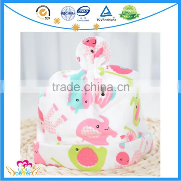 100% Cotton Baby Hat Newborn Infant Hat