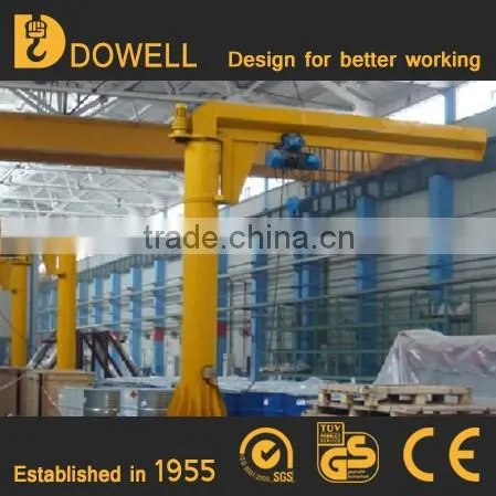 0.25-1t Column Swing Lever Cantilever Light Duty Jib Crane photo-3