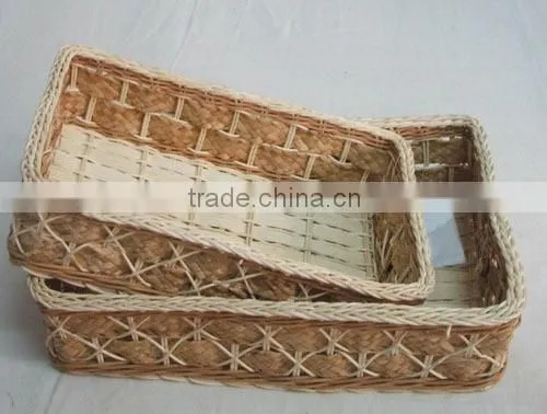Woven Full Rattan Bread Basket photo-4