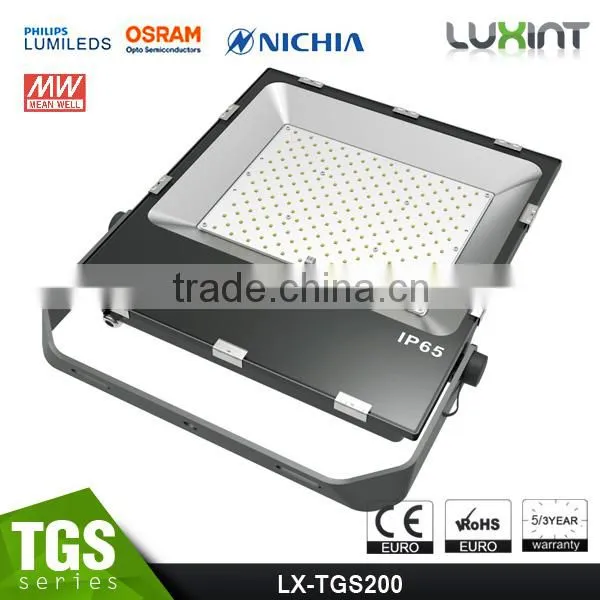 New Arrival,Promotional Price,CE Rohs Approved,3030, Meanwell Driver,super Slim Design, 5 Years Warranty,200W LED Flood Lighting photo-6
