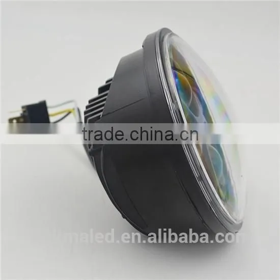 5-3/4" MOTORCYCLE LED Chrome 5.75 PROJECTOR LIKE DAYMAKER HEADLAMP for Harley Davidson photo-6