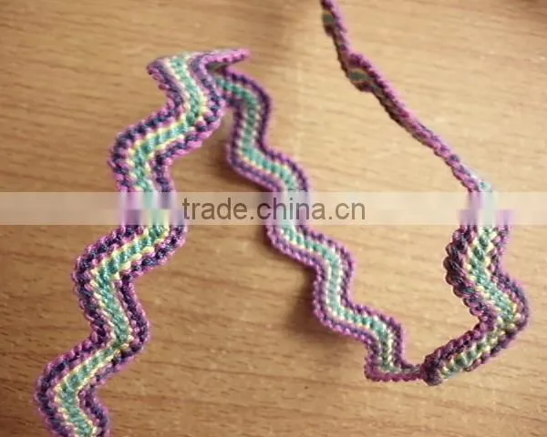Popular Beautiful Ric Rac Ribbon With Good Quality photo-2