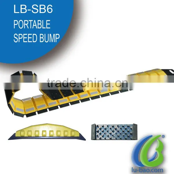 Rubber Sleeping Policeman High Quality Road Speed Bump photo-2